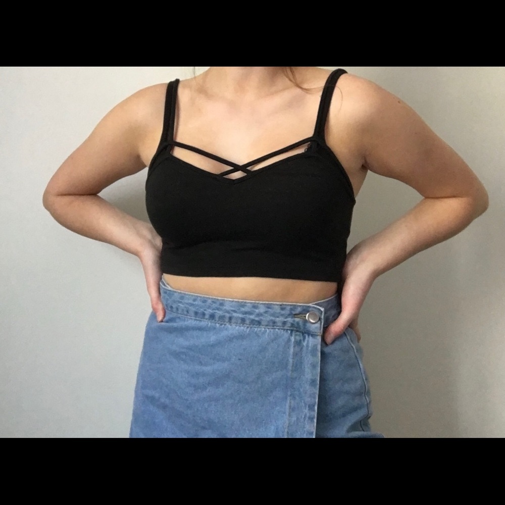 Brandy cross tank top